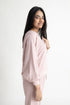 Blush Pink Cropped Sweatshirt